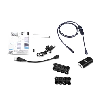 5M 8mm Camera Endoscop Flexibil Wifi Endoscop USB aparat de Fotografiat Impermeabil Micro Inspecție Camere cu 8LED pentru Android pe PC