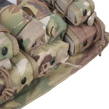 Atacatorii din Panoul de 9mm /5.56 mm Panou Modular Platform Set Revista Pungi Tactice Molle Pungi Militare Gear1 inch Catarama
