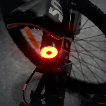 Mini LED Biciclete Coada Lumina Usb Exigibilă Biciclete Lumini Spate rezistent la apa IPX5 Avertizare de Siguranță Ciclism Lumina Casca Rucsac Lampa
