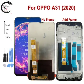 A31 LCD Pentru OPPO A31 2020 Display Cu Rama Touch Screen Digitizer Ansamblul Senzorului A31 2020 Inlocuire Ecran Testat OK 6.5