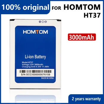 Original 3000mAh HT37 Bateria Telefonului Pentru HOMTOM HT37 / HT37 PRO Baterii de Înaltă calitate, Cu Numărul de Urmărire