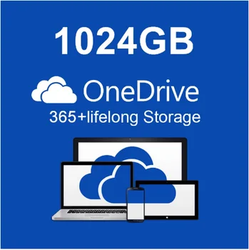 1 TB de spațiu de stocare în Cloud pe OneDrive lifetime abonament de persoana 1 + 365 Pro