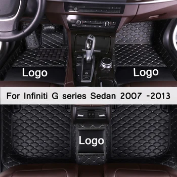 MIDOON piele Auto covorase pentru Infiniti G Sedan seria 2007 -2013 auto Personalizate picior Tampoane de automobile