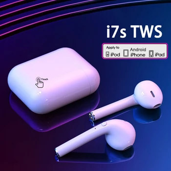 I7s tws Căști fără Fir Bluetooth 5.0 Căști sport Căști Căști Cu Microfon de Încărcare cutie Căști Pentru Xiaomi, Huawei