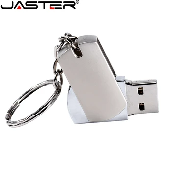JASTER Portabile de Metal unitate flash usb Pendrive 64GB 32GB 16GB 4GB флешка usb USB flash Super mini, flash stick de memorie USB