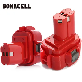 Bonacell 3500mAh 9,6 V Ni-MH Instrument de Putere a Bateriei pentru Makita PA09 9120 9122 6207D 192595-8,192596-6 L50
