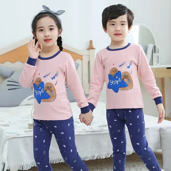 Copii Pijamale pentru Fete Dinozaur Panda Imprimare Pijama Copii Pijamas Infantil Adolescenti Pijamale de Noapte, Îmbrăcăminte pentru Băieți 5 7 9 11