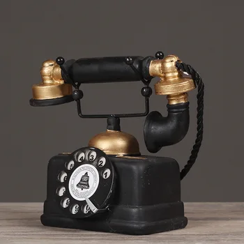 European Retro Vintage Telefon Ornamente Acasă Living Magazin Contra Desktop Acasă decoratiuni Cadou