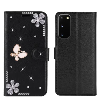 S20 FE Caz cadou de Crăciun Flip carte din Piele de Caz Pentru Samsung galaxy S20 FE 5G carte de portofel Cover pentru Galaxy S20 Plus Ultra Telefon