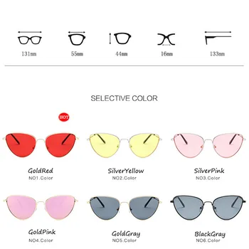 Yoovos 2021 Noi Cateye Ochelari De Soare Pentru Femei Brand Designer Metal Bomboane De Culoare Ochelari De Soare În Aer Liber De Pe Strada Oculos De Sol Feminino
