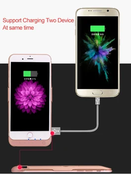 10000mAH Extern Telefon Încărcător de Baterie Caz Pentru iPhone 5 6 6S 7 8 Plus Cu Suport de Telefon Pentru iPhone 6 6s 7 8 Bateriei Telefonului Caz