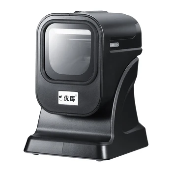 1D/2D/QR cel Mai bun 2D desktop Omni directional Scanner de coduri de Bare de Prezentare scanner MP6200 USB/RS232 Scanner QR cititor 2D