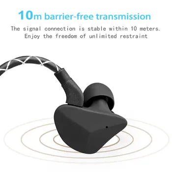 Wireless rezistent la apa Conducție Osoasă Căști Sport cu Cască Bluetooth pentru Căști Stereo Bass Activ de Anulare a Zgomotului Pentru iPhone 8