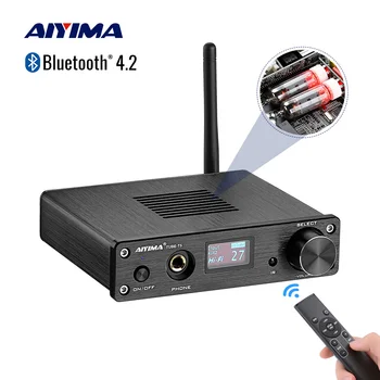 AIYIMA HiFi Bluetooth cu tuburi Vidate Pre Preamplificator Amplificator DAC USB Decodor Desktop Amplificator pentru Căști Pentru Acasă Amplificatoare de Sunet