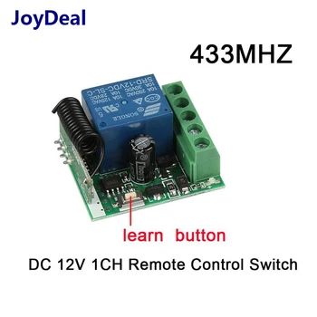 433 MHz Universal Wireless de Control de la Distanță Comutator 12V DC 1CH RF Releu Modulul de Receptor Și Transmițător de Acasă Inteligent Comutator de Lumină
