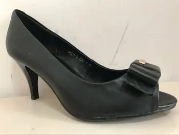 Weiyishi 2018 Noi subțire femeile cu toc sandale negre, sandale cowskin pantofi din piele doamna office shoes