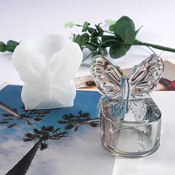 6 BUC Floare de Cristal Epoxidice Mucegai Silicon Pentru DIY Epoxidice UV Rășină din Plastic Manual de Flori Recipient Lucios, Lustruit