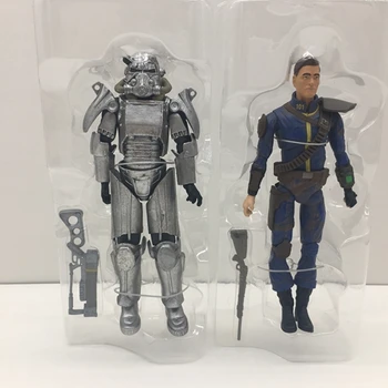 Fallout 4 Hoinar Singuratic Power Armor PVC Acțiune&Figura Jucărie Pentru Copil Robot Comun Papusa Pentru Copii Cadouri de Craciun