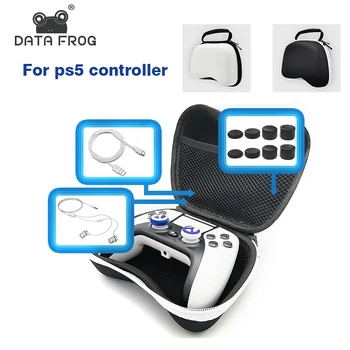 Date Broasca EVA Călători Transportă Sac Portabil pentru PS5 Controler de Hard Caz de Protecție pentru PS4 Gamepad Shell Pentru Xbox Serie Mâner