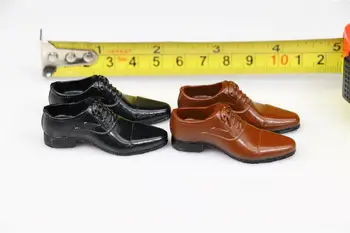 ÎN STOC 1/6 Masculin Pantofi din Piele Model se Potrivesc 12