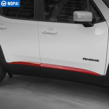 MOPAI ABS caroserie Usa Turnare Partea de Decorare a Acoperi Ornamente Autocolante pentru Jeep Renegade Până Exterioare Accesorii Auto Styling