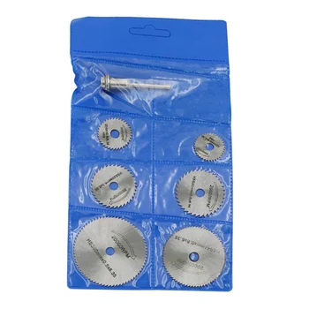6 Buc Metal HSS fierastrau Circular cu Disc de Roată Lame de Tăiat Foraj Rotativ Instrumente Bine Taieturi de Precizie, Pentru tăieturi Mici Pe locuri de Muncă