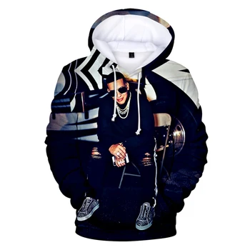 Personalitate WAMNI Daddy Yankee Hanorace Hanorac Hip Hop Casual Streetwear Hanorac Pulover Poliester Unisex Topuri