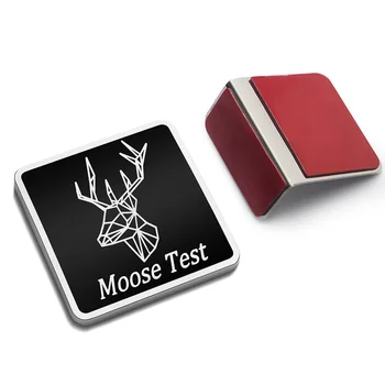 Masina de Metal Grill Logo Emblema Moose Test de Cerb Autocolant 3D Pentru Volvo S70 S80 S90 C30 XC40 XC60 XC70 XC80 XC90 V40 V50 Portbagaj Decor