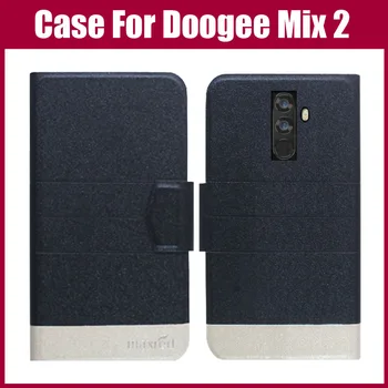 Vânzare Fierbinte! Doogee se Amestecă 2 Caz Nou de Sosire 5 Culori de Moda Flip Ultra-subțire din Piele Capac de Protecție Pentru Doogee se Amestecă 2 Caz