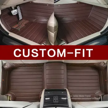 Se potrivesc personalizat auto covorase pentru Volkswagen Beetle CC Eos Golf Passat Tiguan Touareg sharan 3D car styling covorul garnituri