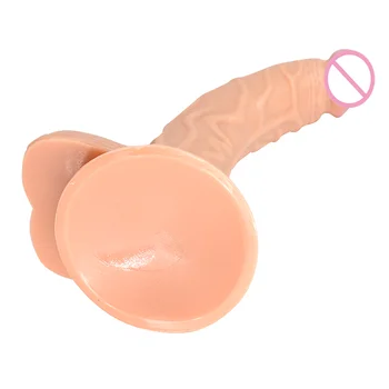 Noi dildo realist ventuza vibrator Negru Carnea penisul jucarii sexuale pentru femei de sex Feminin masturbari sex-shop