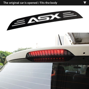 Styling auto 3D Fibra de Carbon Autocolante Embleme Autocolante Pentru MITSUBISHI ASX 2011 2012 2013 Înaltă Lumină de Frână Accesorii