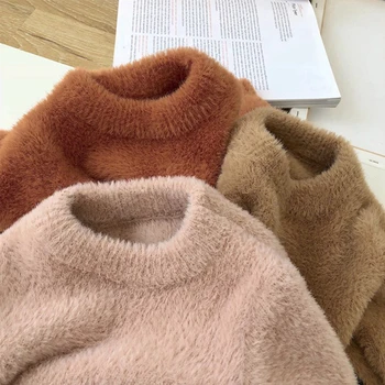 HITOMAGIC Fete Haine Pentru Copii Baby Girl Pulover de Iarna din Bumbac Moale de Moda Noua 2018 Cald Copilul maneca Lunga de Înaltă Calitate