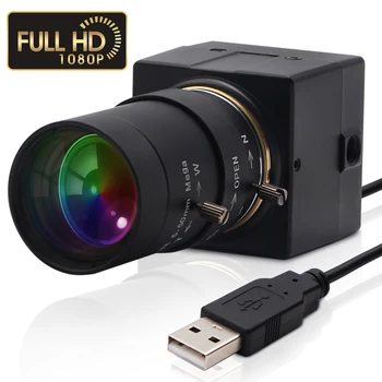H. 264 CCTV Sony IMX322 5-50mm Obiectiv Varifocal Mini USB Webcam Camera HD 1080P, Android, Linux, Windows pentru PC-ul Video-Conferință