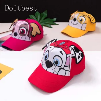 Doit 2 la 8 Ani Copilul Șapcă de Baseball Hip Hop 2019 desene animate câini copii Palarie de Soare Băieți Fete Sepci snapback pălării