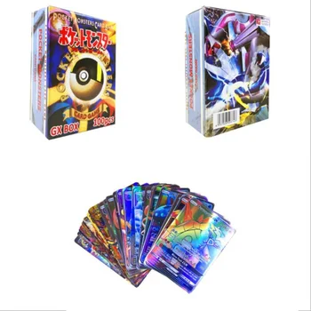 200pcs Pokemon Card GX EX MEGA Joc Original de Colectare Carduri de Tranzacționare Picachu Stralucitoare Carduri de Luptă Carte pentru Copii Baieti Jucărie pentru Copii
