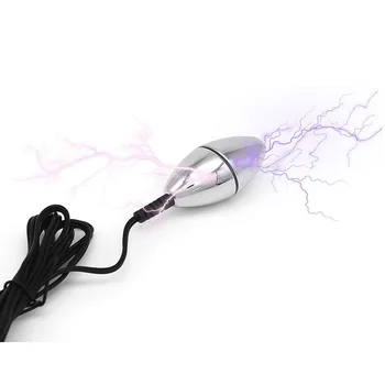 4 tipuri electric fizice terapie de șoc electro metal butt plug unisex jucărie sexuală pentru masculin feminin anal margele antrenor