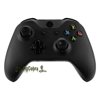Negru de Lux din Piele PU de Sus Shell Masca Piese de schimb cu Șine Laterale Panou pentru Xbox One X & S Controler