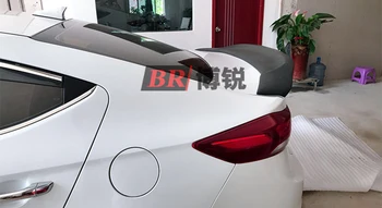 Auto-styling R Stil Luciu Fibra de Carbon/FRP Spate Spoiler Portbagaj Aripa se Potrivesc pentru Hyundai Elantra 2017 - 2019
