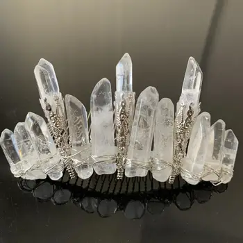 Prime coroana de cristal pieptene introduceți pieptene creative vrăjitorie accesorii par stick de mireasa petrecerea de nunta accesorii de par