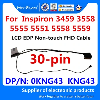 Noul LCD prin cablu Non-touch FHD HD LCD video EDP FHD cablu Pentru Dell Inspiron 3459 3558 5555 5551 5558 5559 KNG43 0KNG43 DC020025K00